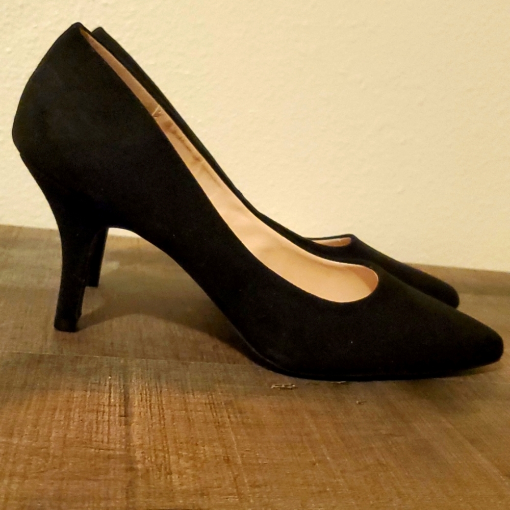 Maurices black high heels
